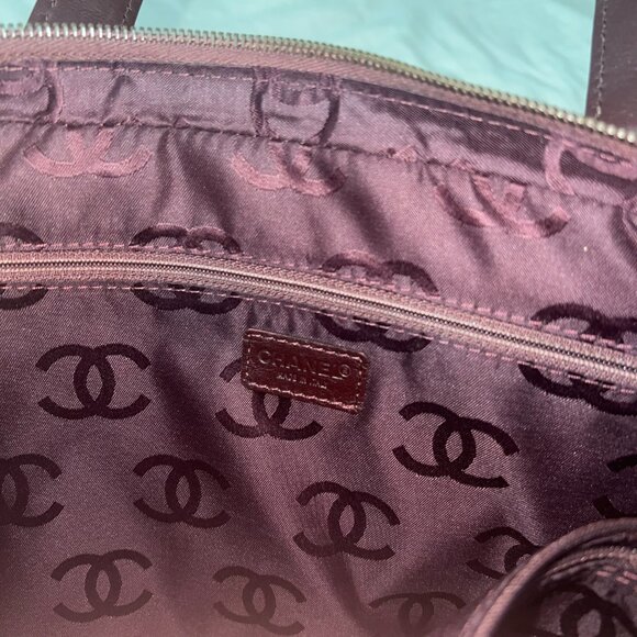 Vintage Chanel Surpique Bowler Bag - Picture 7 of 12